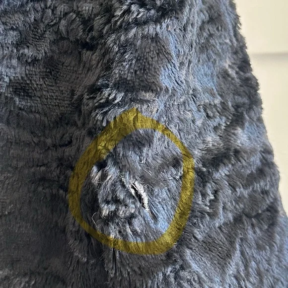 Vintage Black Faux Fur Coat by Rosewin - Picture 9 of 12